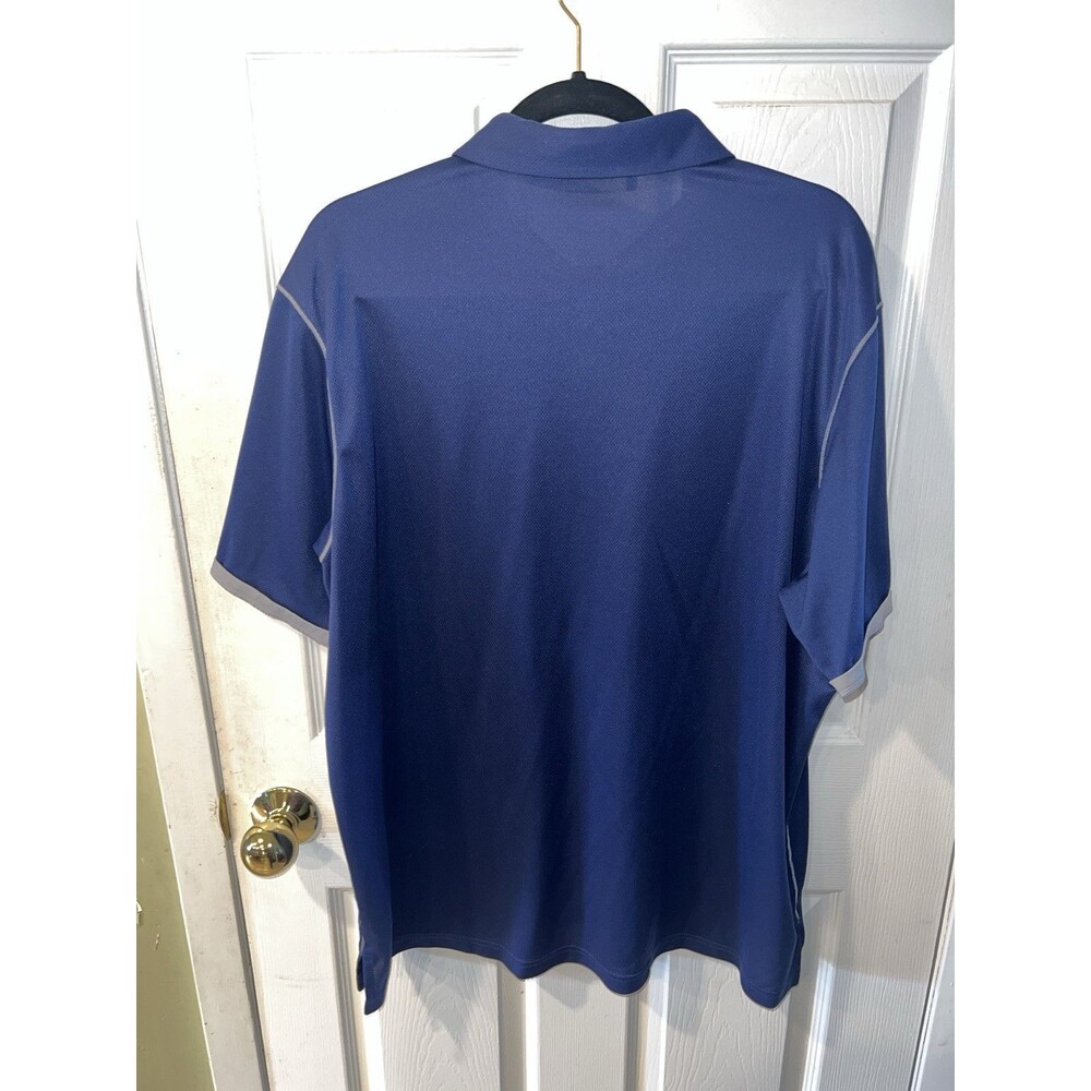 Adidas Climachill Polo Shirt Mens 2XL Dry Fit Stretch Golf Athletic Preppy - Picture 7 of 8
